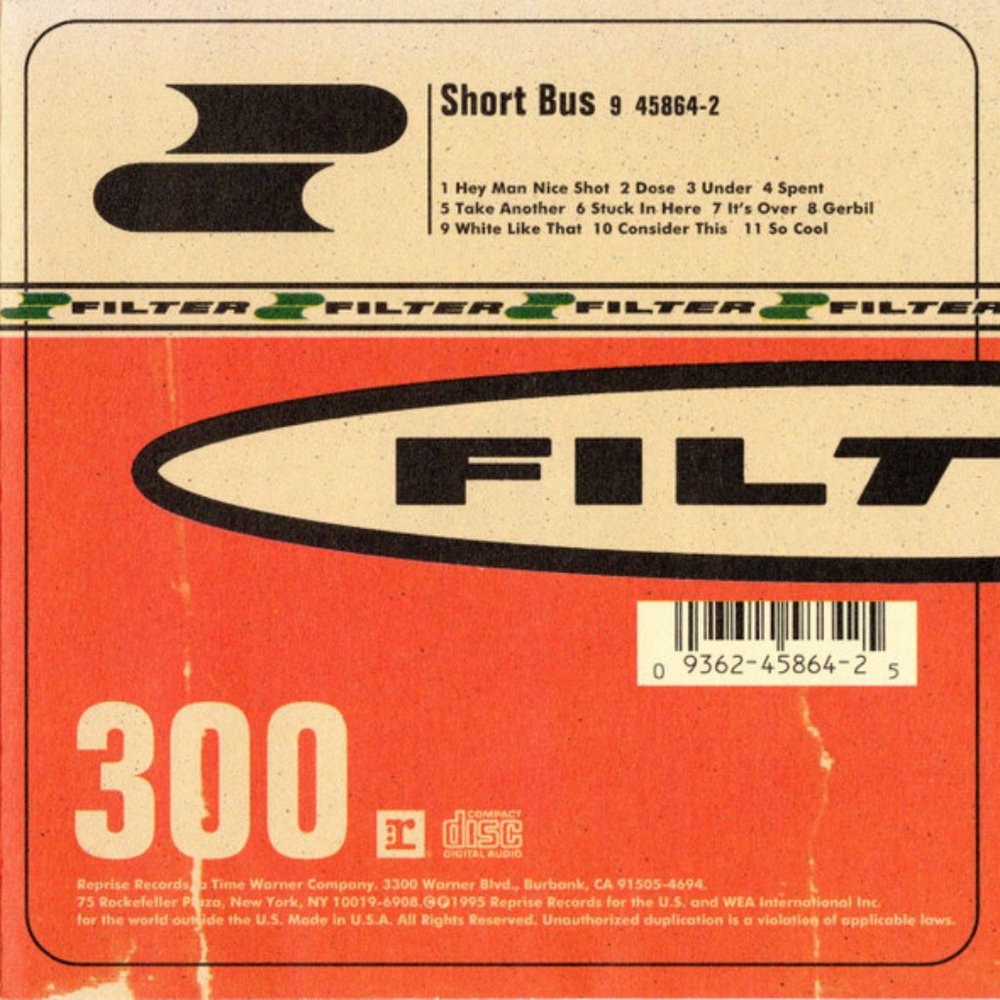 Filter - Short Bus - Audio Compact Disc - Picture 1 of 5